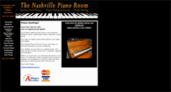 Desktop Screenshot of nashvillepianoroom.com